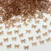Mini Joias para Unhas Artísticas Laço Âmbar Gelo Merad Todas as Combinações Pontas dos Dedos Laço Pequeno Acessórios de Resina para Unhas
