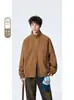 Chaqueta Desestructurada de Doble Cremallera Estilo Americano Abrigo Harrington para Hombre Otoño e Invierno Chaqueta de Plumón de Pato Blanco al 90%
