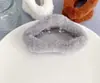 Clip de Felpa Nube de Imitación de Piel de Conejo para Otoño e Invierno Clip Versátil para el Cabello Clip Grande de Pelo de Piel Pinza de Tiburón para la Parte Posterior de la Cabeza