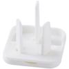 Tapa protectora de enchufe para niños, antidescargas eléctricas, tapa protectora de clavija de enchufe, interruptor para bebés, orificio de bloqueo, tapón de seguridad