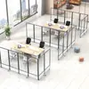 Mampara de pantalla transparente para oficina, mampara móvil de acrílico esmerilado para taller, pantalla corrediza plegable
