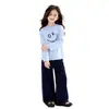 Pantalones Ni Mumu Negros para Niñas Otoño 2026 Modelo Nuevo Jeans Casuales de Otoño para Niñas Mayores