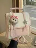 Bolsa de Mão Patchwork de Alta Costura Estilo Novo 2026 Transfronteiriça Grande Capacidade Bolsa Feminina Mochila Simples Multifuncional