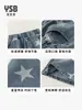 Pantalones Casuales de Verano para Niños Yingsibo Pantalones de Cinco Puntos para Niños Estampado de Estrellas Modernos Frescos Pantalones Cortos para Niños Pantalones para Niñas