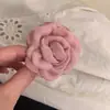 Pinza de agarre pequeña color rosa seco de 6 cm ~ Súper hada dulce Caro con clip lateral de cabeza de princesa accesorios para el cabello tocado de flores