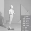 Accesorios de Modelo de Músculo Falso para Correr Deportiva Ropa de Cuerpo Entero para Niños Exhibición de Tienda Ventana Exhibidor Humano Soporte de Modelo