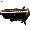 Adecuado para la modificación del conjunto de faros de 10-23 Toyota 4Runner con faros de lente LED de intermitente secuencial