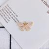 Accesorios de joyería DIY, venta al por mayor, nueva aleación, gota de aceite, mariposa retro, pequeños pendientes colgantes, material para pendientes, accesorios