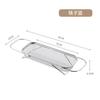 Estante Telescópico de Acero Inoxidable para Desagüe de Fregadero, Cesta de Drenaje, Frutero, Cesta para Platos, Cesta para Lavar Verduras, Cesta para Palillos, Acero Inoxidable 304