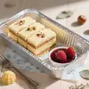 Lonchera Térmica, Apta para Microondas, Caja de Comida de Papel de Aluminio Engrosado, Caja de Empaque para Cortar Frutas, Contenedor de Papel de Aluminio de Grado Alimenticio