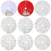 Saia para Árvore de Natal Pequena Mini 38cm Musgo Branco Clássico Pelúcia Decoração de Árvore de Natal de Mesa Natal