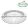 Molde de Silicona para Portavelas Redondo DIY Pegamento de Cristal Molde de Silicona para Portavelas Redondo Maceta con Planta en Maceta en Stock