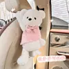 Caja de Pañuelos para Coche Creativa Dibujos Animados Muñeco de Peluche Lindo Caja de Pañuelos Colgante Bolsa Colgante para Pañuelos en el Respaldo del Asiento del Coche