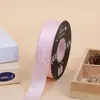 Cinta de Poliéster Inglesa Flor de 2.5cm Cinta para Lazo de Empaque de Caja de Regalo Cinta para Empaque de Ramo en Inglés