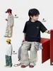 Ropa para Niños Pantalones Cargo de Exterior para Niños 2026 Primavera Nuevos Pantalones Impermeables y Resistentes al Desgaste para Niños Mayores Primavera y Otoño Pantalones Largos Modernos