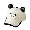 Boné de beisebol para bebê de 1 a 3 anos, boné fofo de animal de desenho animado estilo coreano, novo chapéu de veludo cotelê de outono, transfronteiriço