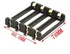 Caja de batería 18650 pin con cable para soldar portapilas sección 1 sección 2 sección 3 sección 4 portapilas en serie