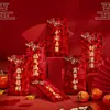 Creativos Sobres Rojos 3D Coloridos con Estampado Dorado del Zodiaco para el Año del Caballo, Paquetes de Dinero de la Suerte de Mil Yuanes, Sobres Rojos de Año Nuevo, Bolsas de Sobres Rojos para el Festival de Primavera al por Mayor
