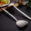 304 Utensilios de Cocina Acero Inoxidable Cuchara Uso Diario Espátula de Cocina Herramientas de Cocina Colador Suministros de Cocina Vajilla Cristalería