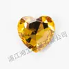 Rhinestone en Forma de Corazón con Parte Trasera Puntiaguda, Broche con Asa Multifacética en Forma de Corazón, Accesorios para Joyería, Rhinestone de Forma Irregular, Colgante para Manualidades al por Mayor, Estilo Princesa