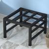 Rack Base Universal para Geladeira e Máquina de Lavar com Almofadas para os Pés, Rack de Armazenamento, Suporte Elevado de Ferro Forjado, Prateleira para Elevação de Lava-louças