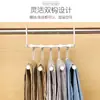 Perchero plegable para pantalones multifuncional multicapa colgador de pantalones mágico sin costuras para el hogar artefacto de almacenamiento para armario colgador de pantalones