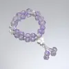 Explosões Super Fada Mori Cristal Lua Pulseira Feminina Design de Nicho Estudante Joker Cor Doce Pulseira de Namorada
