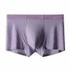 Ropa interior masculina de seda de hielo, venta al por mayor, directa de fábrica, ropa interior masculina juvenil, ropa interior fina de seda de hielo de verano, bóxers para hombre