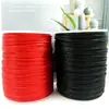 Linha 6 100 metros 2mm tecelagem DIY artesanal pingente de nó chinês pulseira de corda vermelha Benmingnian material para cordão