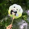Redação Criativa, Desenho de Panda Estilo Tradicional, Leque de Papel, Desenho Animado Pintado à Mão Cultural e Criativo, Fotografia de Viagem, Refrescamento de Verão, Leque Tradicional Chinês
