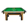 Mesa de Billar Estilo Americano Fuerte T9 Mediana Ocho Mesa de Billar Estilo Chino Tipo Estándar Sala de Billar Automática 24 Horas Venta al por Mayor