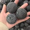 Esfera de Pedra Vulcânica Natural 5cm Pedra para Pegar na Mão Redonda Difusor de Aromaterapia Partícula Mineral Atacado