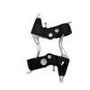 Palanca de Freno de Aluminio para Bicicleta de Montaña de Tres Dedos y Medio Palanca de Freno de Bicicleta Accesorios para Bicicleta Palanca de Freno Manillar de Cambio Recto Todo Aluminio