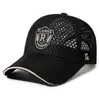 Gorra de Béisbol de Malla Transpirable de Verano Transfronteriza para Hombre, Protección Solar, Deportes al Aire Libre, Gorra con Visera Bordada de Marca de Moda, Ajustable