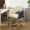 Cadeira de computador é confortável para sentar por longos períodos, cadeira gamer, assento de sofá de escritório, cadeira de estudo com encosto, cadeira de mesa para dormitório e estudantes universitários