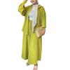 Conjunto de Saia Roupa Feminina Transfronteiriça Outono e Inverno Nova Moda Casual Camisa de Manga Longa Elegante Roupa de Trabalho