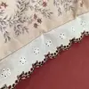 Nuevo Conjunto de Cuatro Piezas de Franela con Encaje Estilo Hepburn Algodón Completo Ribete de Encaje Funda Nórdica Juego de Sábanas para Dormitorio Comercio al por Mayor