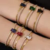 Misterio y Elegancia: Pulsera de Cadena Doble Capa con Zirconias de 2 mm Incrustadas en Garra, Color Dopamina Zirconia Moda Lujo Ligero Acero Inoxidable Joyería de Mano