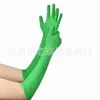 Accesorios para Mujer de los Años 1920 Spandex Satén Flocado Guantes de Charol Accesorios de Disfraz para Fiesta de Baile Transfronteriza en Stock