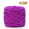 Novo Rolo Grande de Lã 0,17kg Materiais DIY para Chinelos de Crochê Feitos à Mão, Cachecóis de Tricô Masculinos e Femininos, Lã Grossa Macia