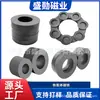 Frete Grátis Y30Bh Ímã Redondo Grande com Furos D45*22*8Mm Ímã de Ferrite Preto Resistente a Altas Temperaturas Ímã Forte