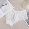 Nueva ropa interior de encaje sexy de cintura baja europea y americana para mujer, bragas ligeras y transpirables para sexo puro y sensual.