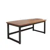 Mesa de escritorio para computadora, escritorio de oficina, escritorio de estudio para estudiante, escritorio de escritura simple y moderno, mesa rectangular para dormitorio