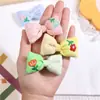 Clip de Mariposa Relleno de Algodón Estilo Japonés Cuerda de Tela para el Cabello DIY Pasador Tocado Calcetines Decorativos Bolsa Funda para Teléfono Móvil Accesorios para Ropa