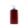 Botella Plástica Plana de 300/500/800 ml, Botella Tipo Prensa para Champú y Gel de Ducha, Detergente para Ropa, Detergente para Ropa Interior, Líquido
