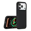Funda magnética de silicona líquida para iPhone 18 Pro con tacto de piel, funda protectora de color sólido para teléfono, personalizada para negocios