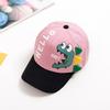 Boné de beisebol infantil de dinossauro outono novo chapéu infantil chapéu infantil chapéu infantil chapéu de beisebol do bebê MZ9504