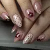 Colección de Arte para Uñas Otoño/Invierno 2026: Nuevos Estilos, Más Vendidos Transfronterizos, Estilo Dulce y Fresco, Efecto Blanqueador, Tiras de Uñas Postizas Europeas y Americanas