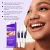 Oralhoe Morado Pluma para Cuidado Dental Limpieza Suave de Dientes Blanqueamiento Natural Portátil Pluma de Cuidado Diario