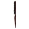 Escova de barba cerdas cabelo ferramentas madeira maciça escova de limpeza atacado transfronteiriço cabelo quebrado madeira maciça salão de beleza escova de limpeza
